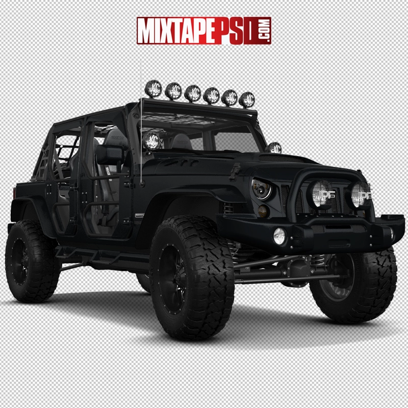 All Black Off Road Jeep Wrangler