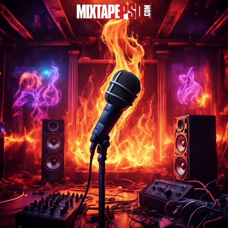 Microphone on Fire 2