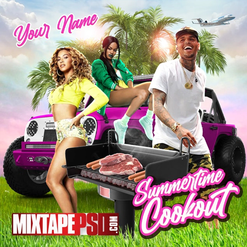 Mixtape Template Summertime Cookout