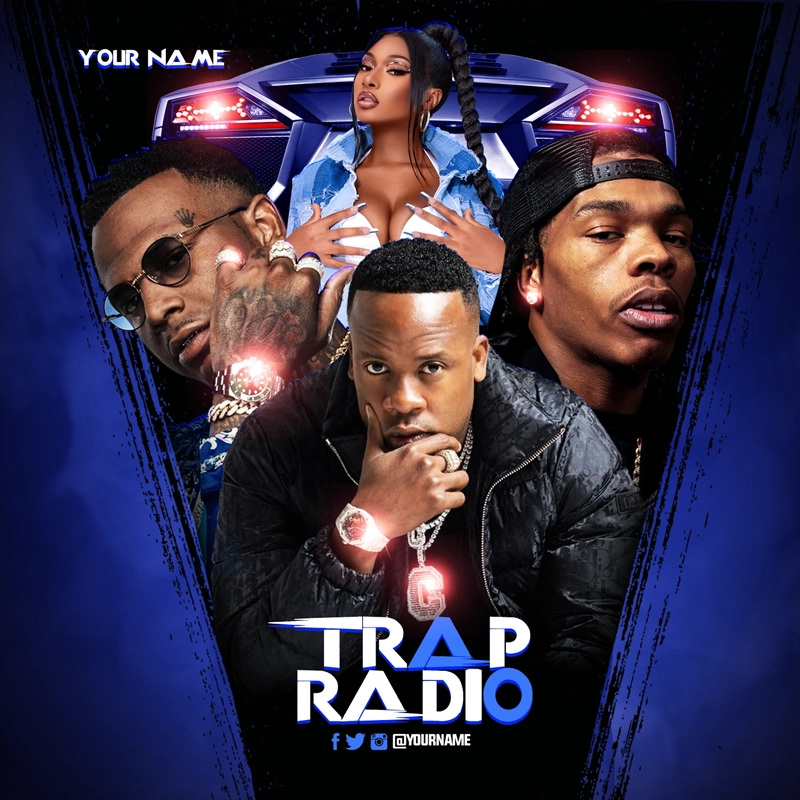 Mixtape Template Trap Radio 13