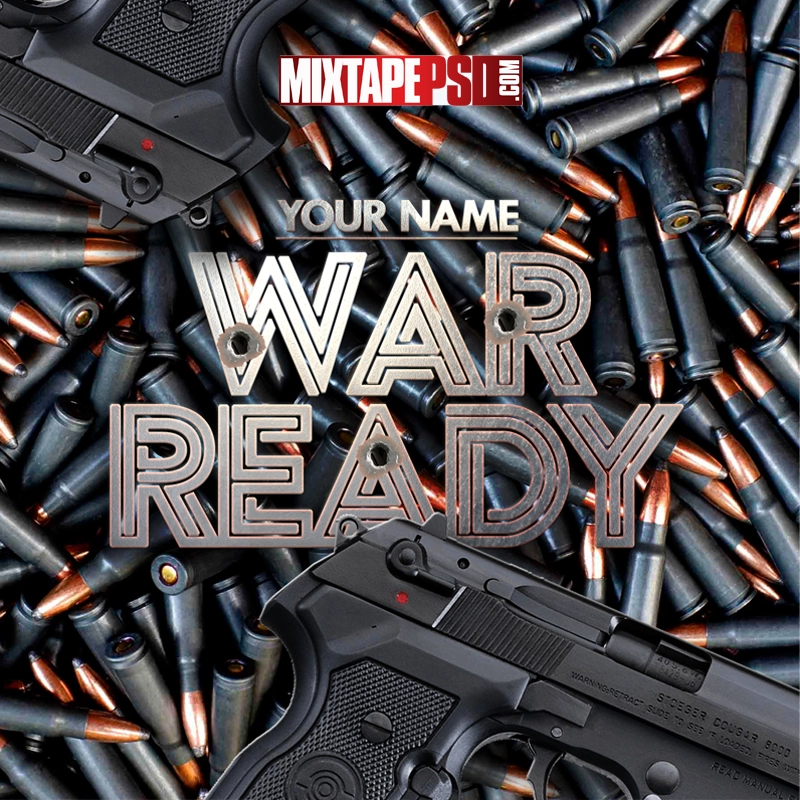 Mixtape PSD Template War Ready 4